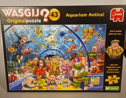 Wasgij Puzzle Nr. 43, 1000 Teile, Aquarium Antics!