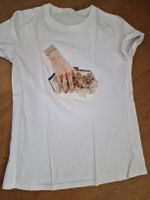 Cooles T-Shirt mit Speziellem Druck, Grösse M,L neuwertig