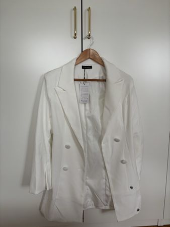 Damen Blazer weiss Floreya Grösse S neu mit Etikett