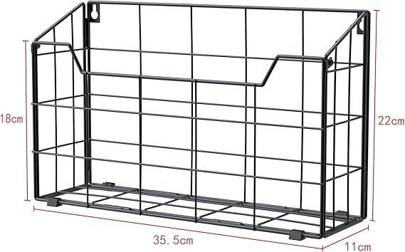 Scaffali: 3er-Set schwarze Metall-Hängeregale – Usato da Oberschan venduto da Jannee 1