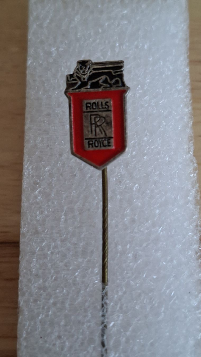 Rolls Royce Plaketten & Abzeichen: Anstecknadel Rolls Royce – Gebraucht aus Kriens von Wolly85