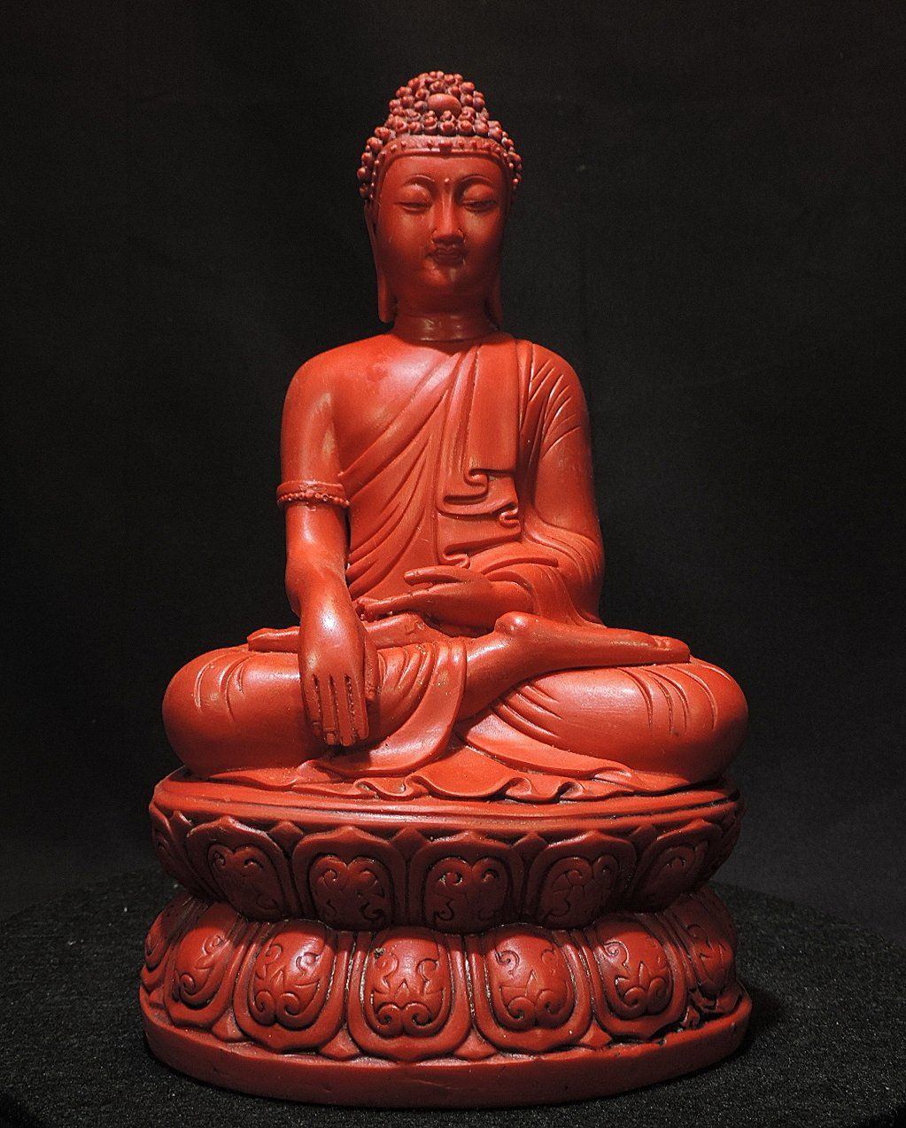 Skulpturen & Statuen: Thailand Rotlack Buddha – Gebraucht aus Duggingen von roterbambus