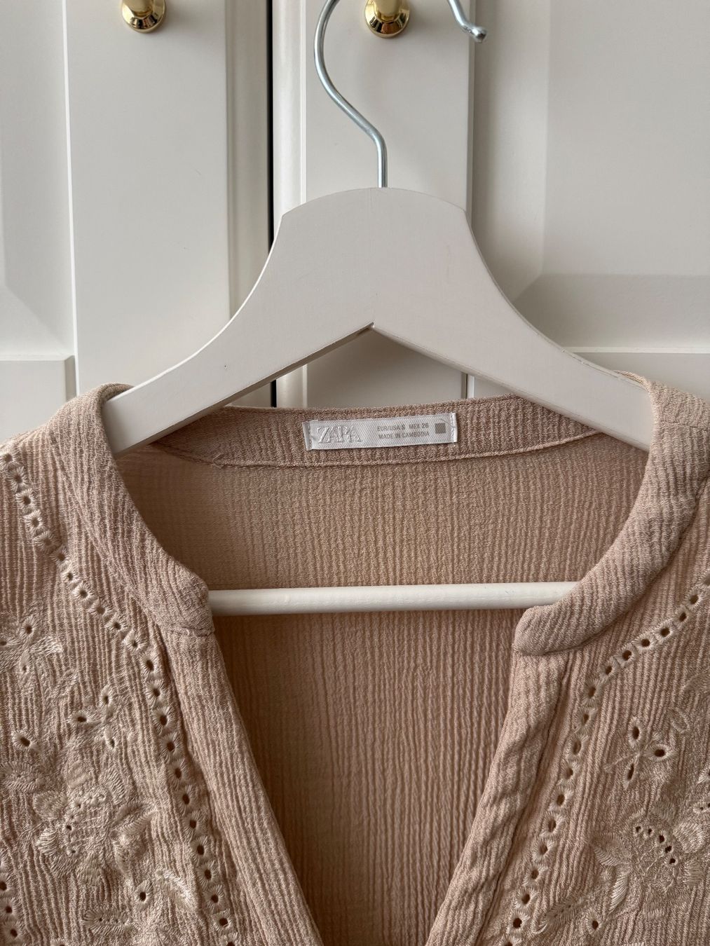 Zara Camicette: Zara Bluse Boho beige Gr.S – Usato da Giswil venduto da Ody2 1