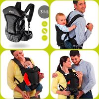 Hauck 3in1 Babytrage / 3 Way Carrier