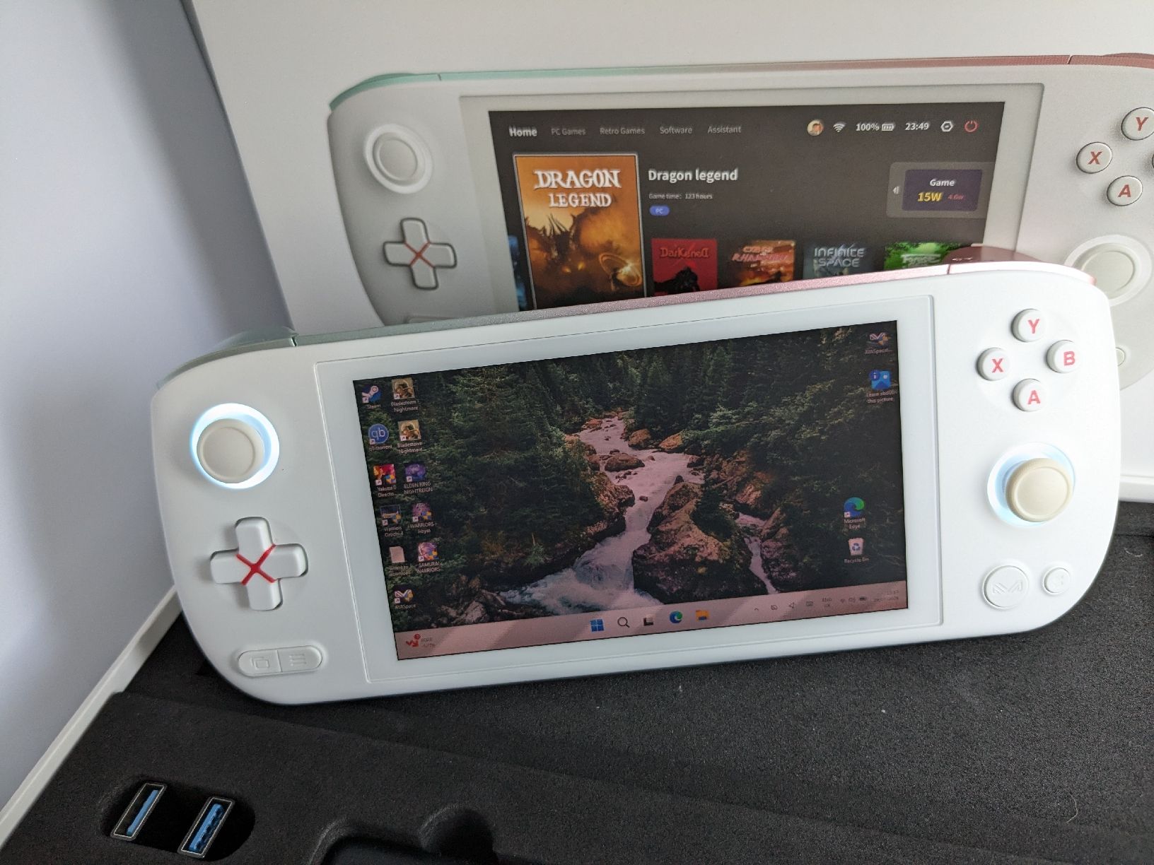 Ayaneo Consoles: AYANEO AIR Handheld Game Console White 512GB + Accessories – Neuf (Voir description) à Grenchen par gabifp 9