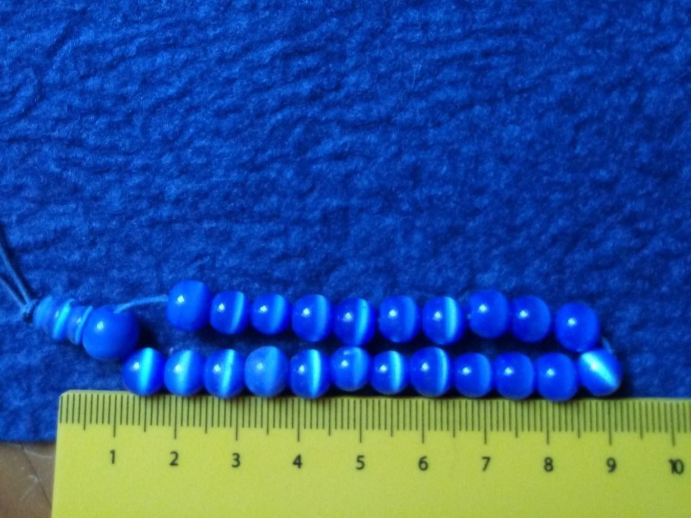 Bracelets: Modeschmuck Perlenarmband Blau – Neuf (Voir description) à Beckenried par Havacola 5