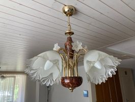 Vintage Floral Chandelier - Elegant Lighting Upgrade Now!