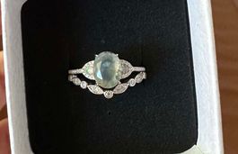 Bague en argent sans poinçon 100% argent