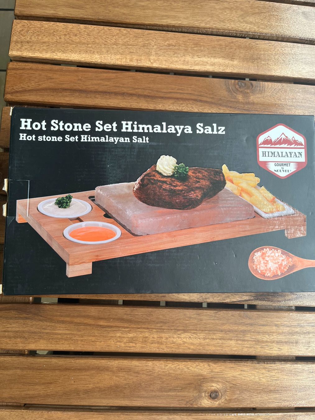 Elettrodomestici da cucina: Hot stone set Himalaya salz "Nouvel" – Nuovo e nell'imballaggio originale da Lugano venduto da Caroline88