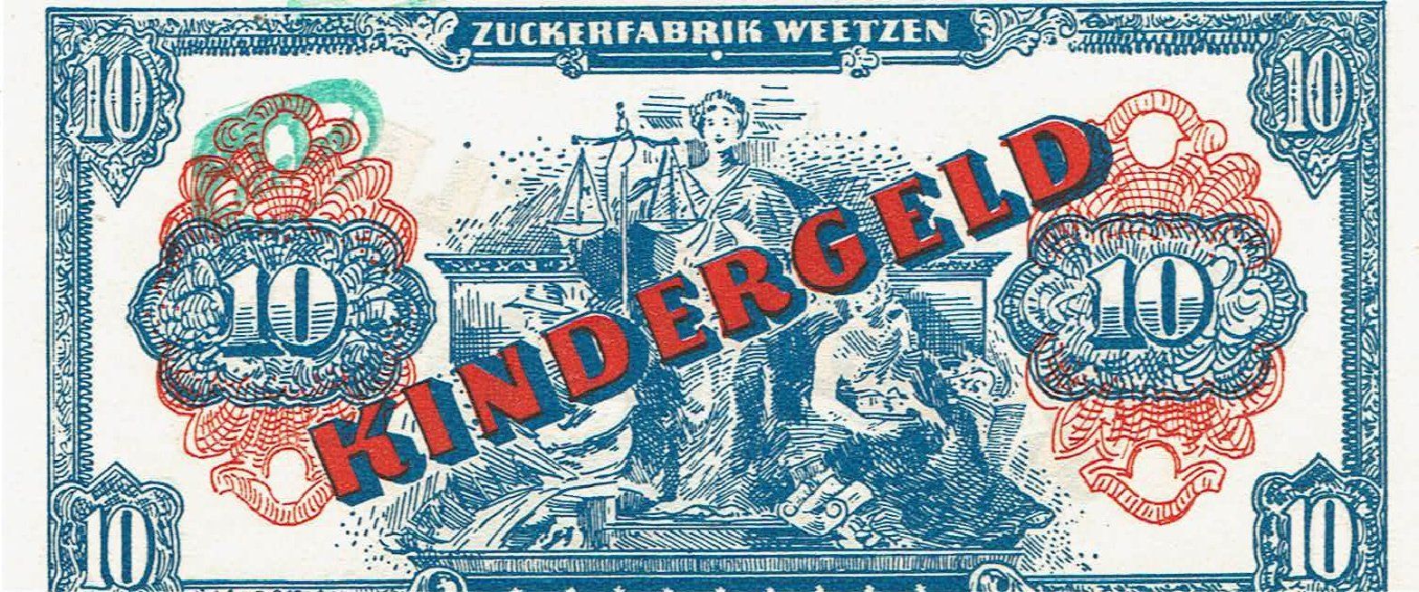 Banknoten: Weetzen Kindergeld 10 Mark VZ++-UNZ – Gebraucht aus Steffisburg von ber_8htf