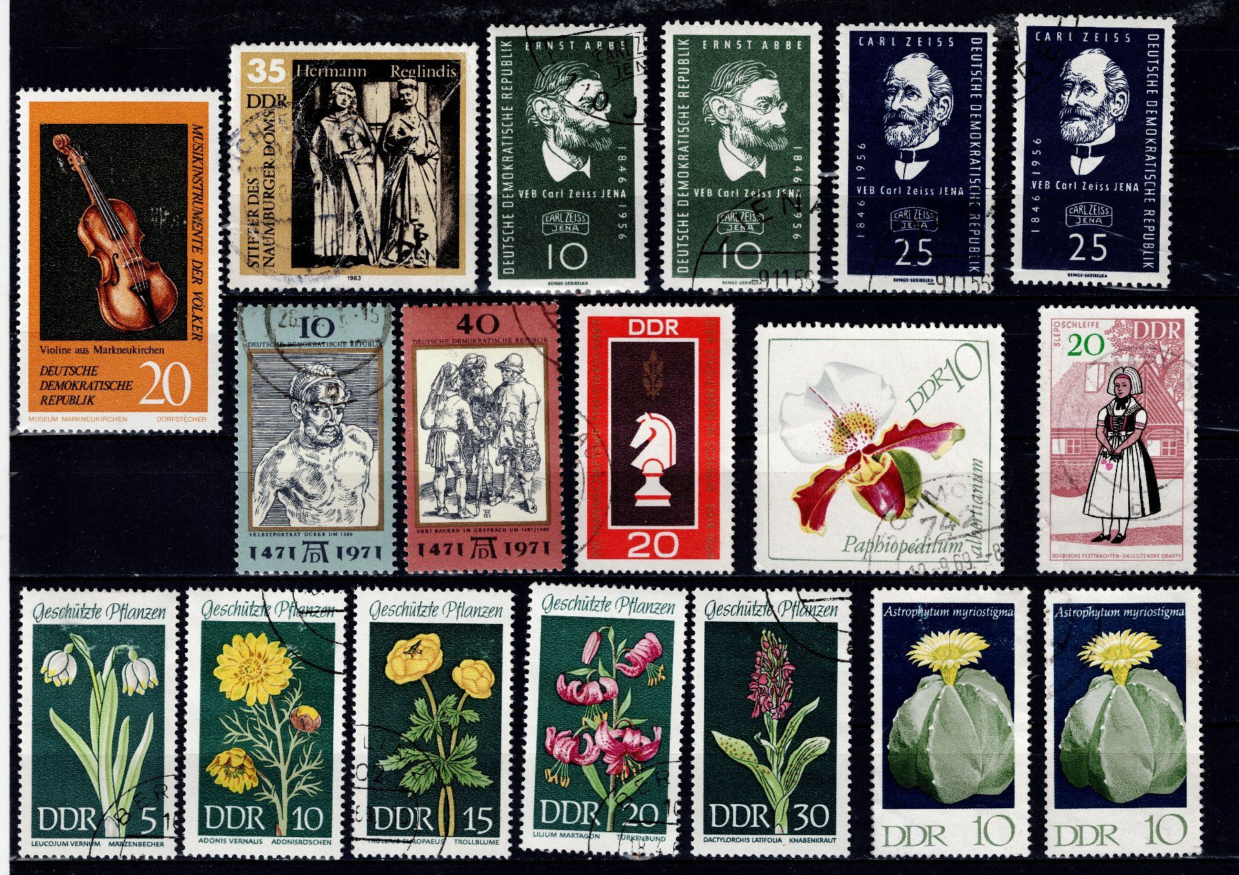 Alle Briefmarken: Briefmarken 32x DDR 4 – Gebraucht aus Tenniken von mik_6mxg 1