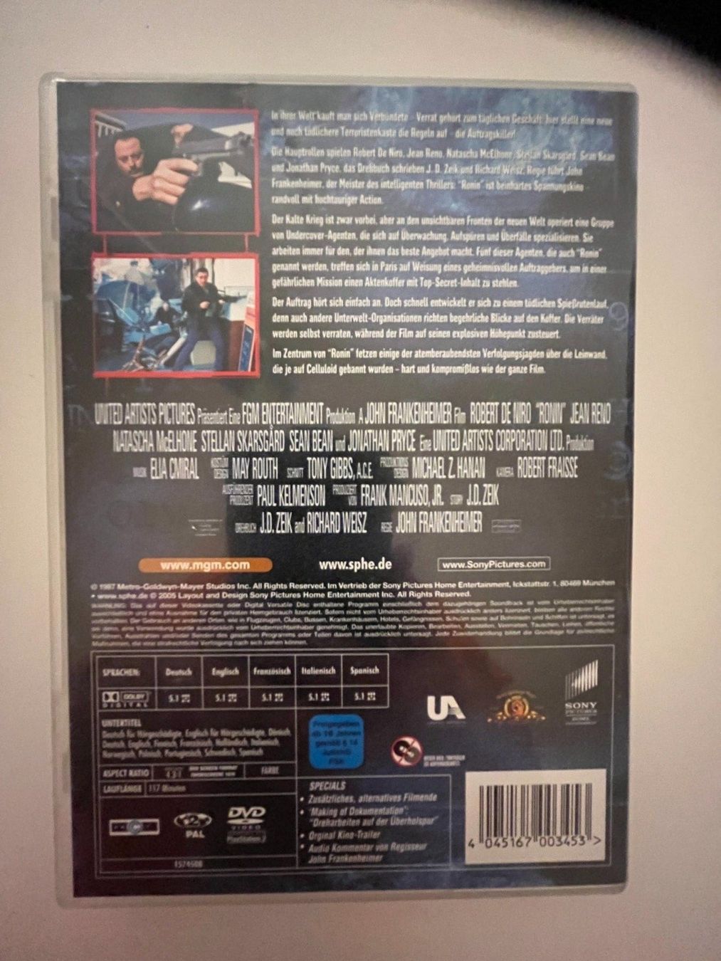 Tutti i DVDs: "Ronin" mit Robert De Niro u.a. – Usato da St.Gallen venduto da TheArchivist 1