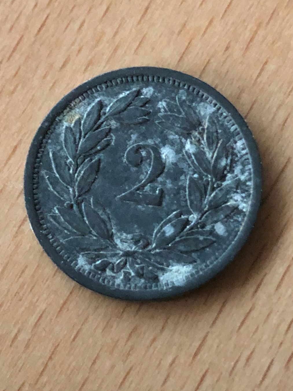 Tutti le monete: 2 Rp. 1943 – Usato da Schötz venduto da Odpa 1