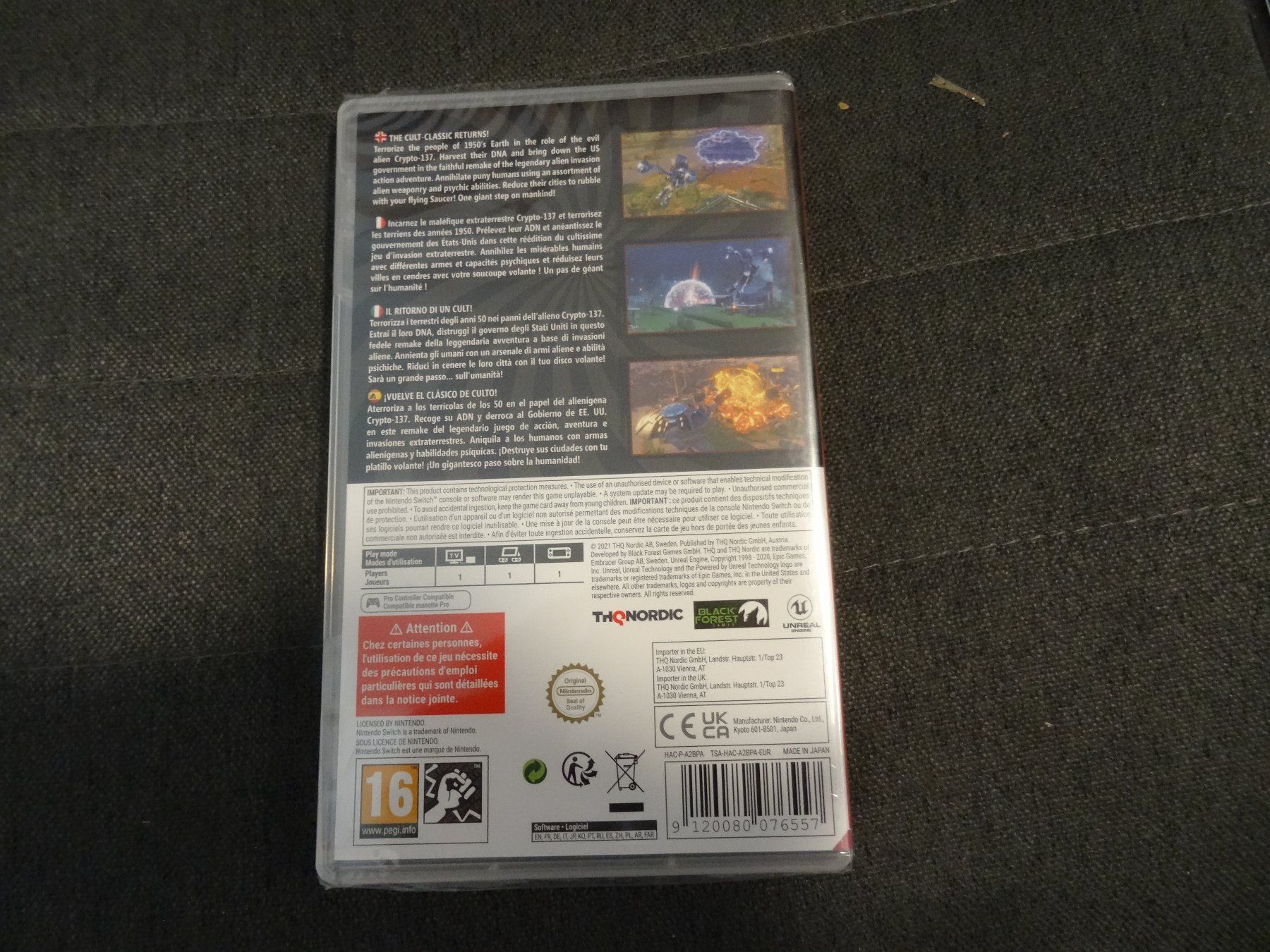 Giochi: Destroy All Humans Switch NEUWARE – Nuovo e nell'imballaggio originale da Olten venduto da Disc-Ausverkauf 1