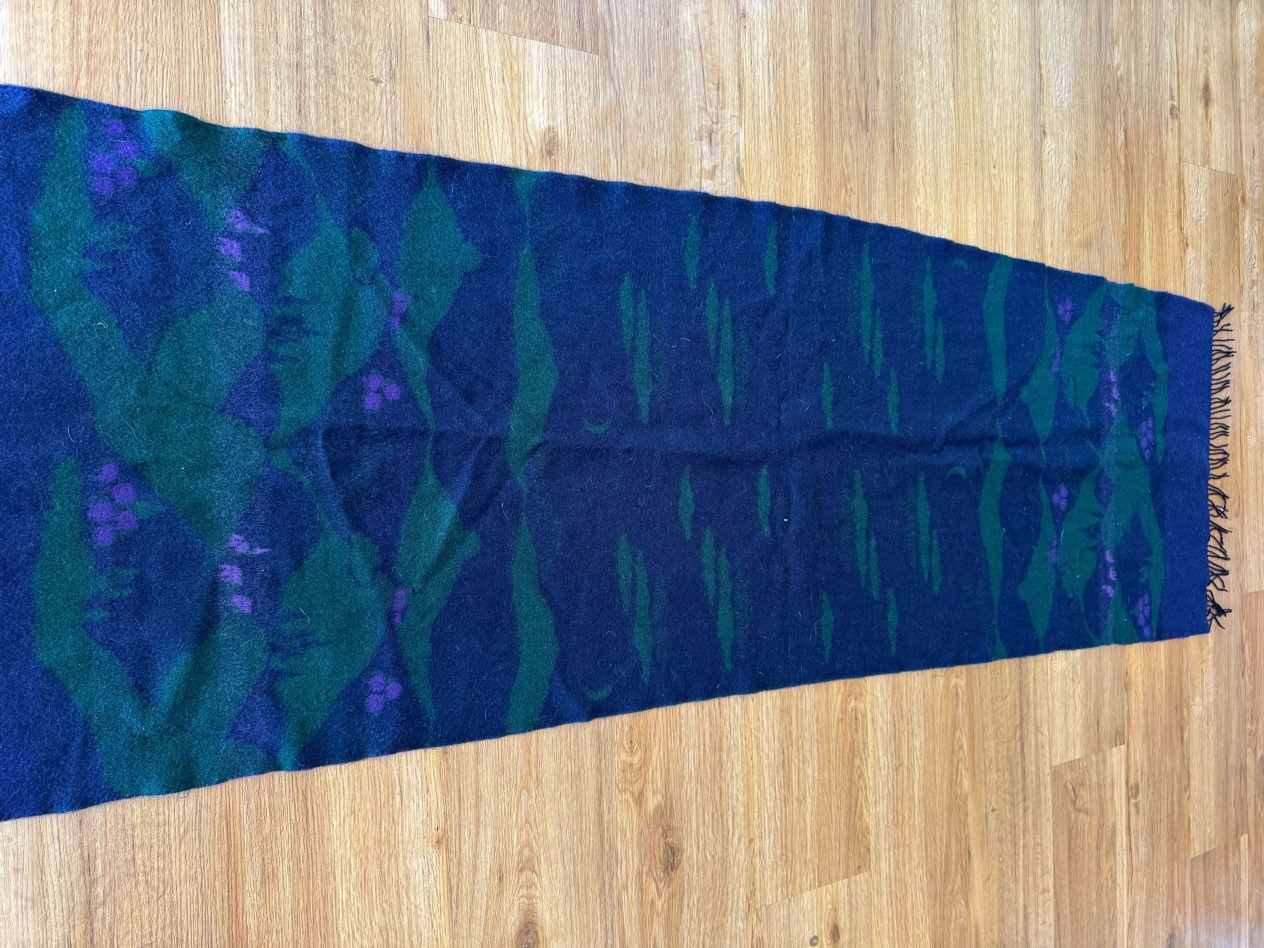 Foulard & Sciarpe: Woll-Mix Schal, blau/violett, – Usato da Bubikon venduto da hachia888 3