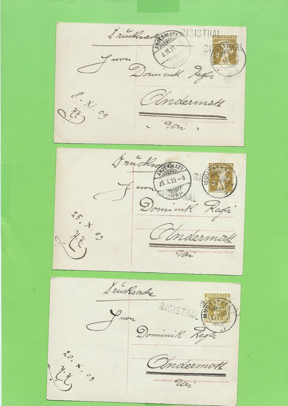 Cartoline postali: 6 Antike Postkarten Trachtenpaar – Usato da Zürich venduto da t24_de 3