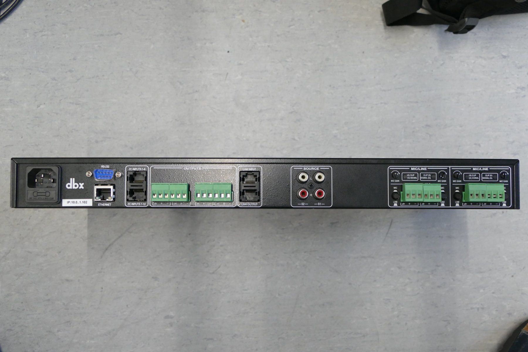 Console di mixaggio: Audiomatrix dbx ZonePro 641m – Usato da Niederuzwil venduto da Waedi1 5