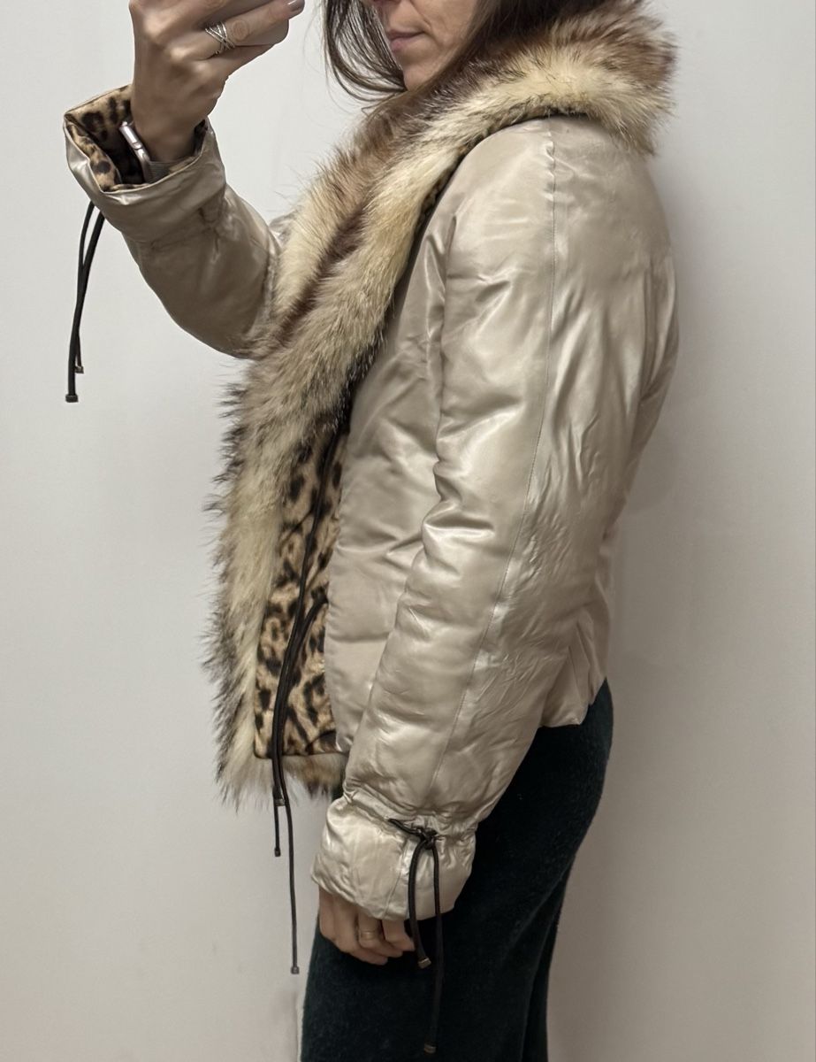 Roberto Cavalli Giacche: Roberto Cavalli Vintage Jacke mit echtem Fell – Usato da Zürich venduto da Sashkica 3