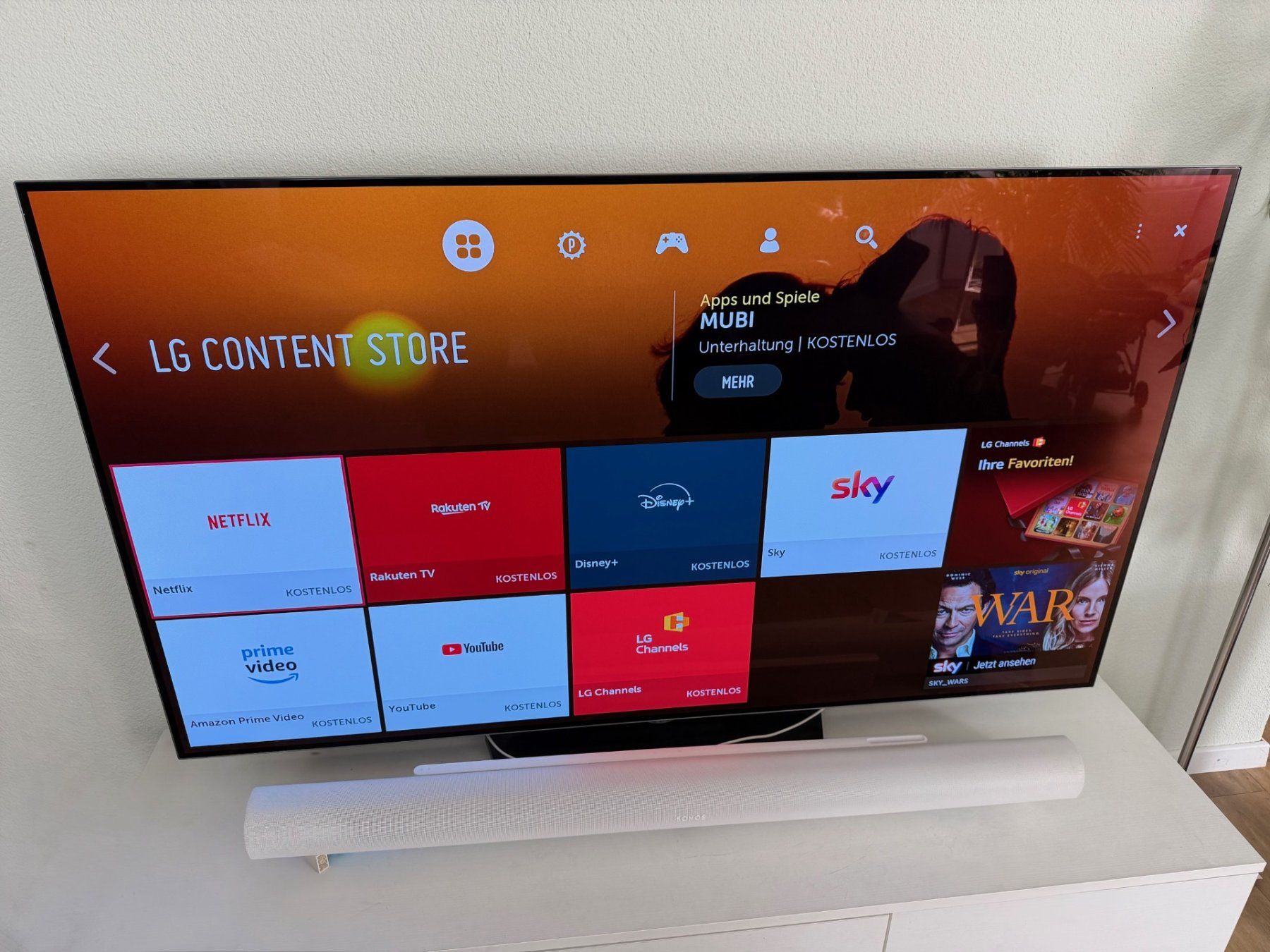 LG Televisori: LG OLED - 65 Zoll - HDR - Modell OLED65B6V – Usato da Olten venduto da gI-rod 2