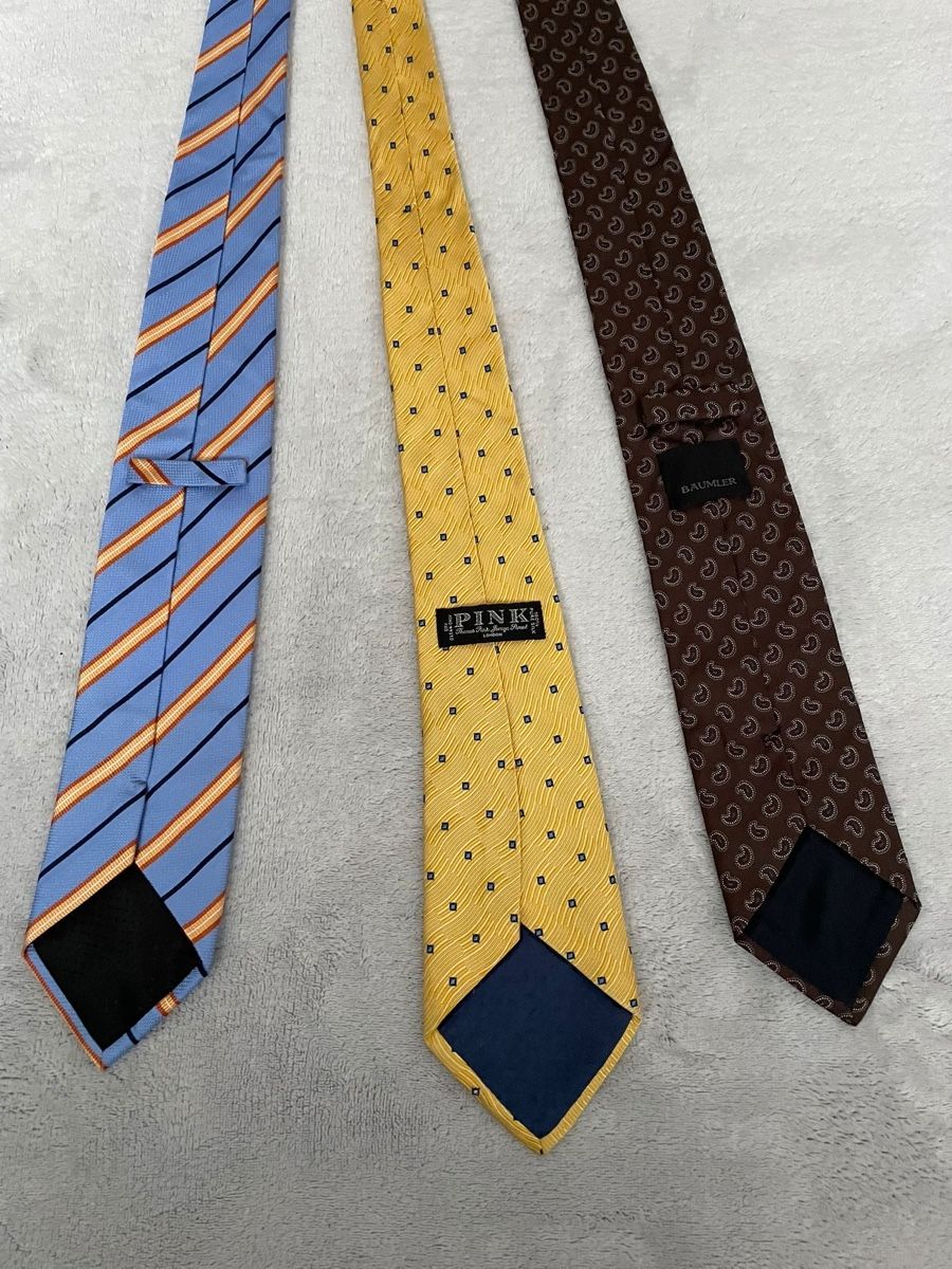 Cravatte: Cravates de marque - Lot de 3 cravates de qualité ! – Nuovo (secondo la descrizione) da Vuippens venduto da ale_6gkb 1