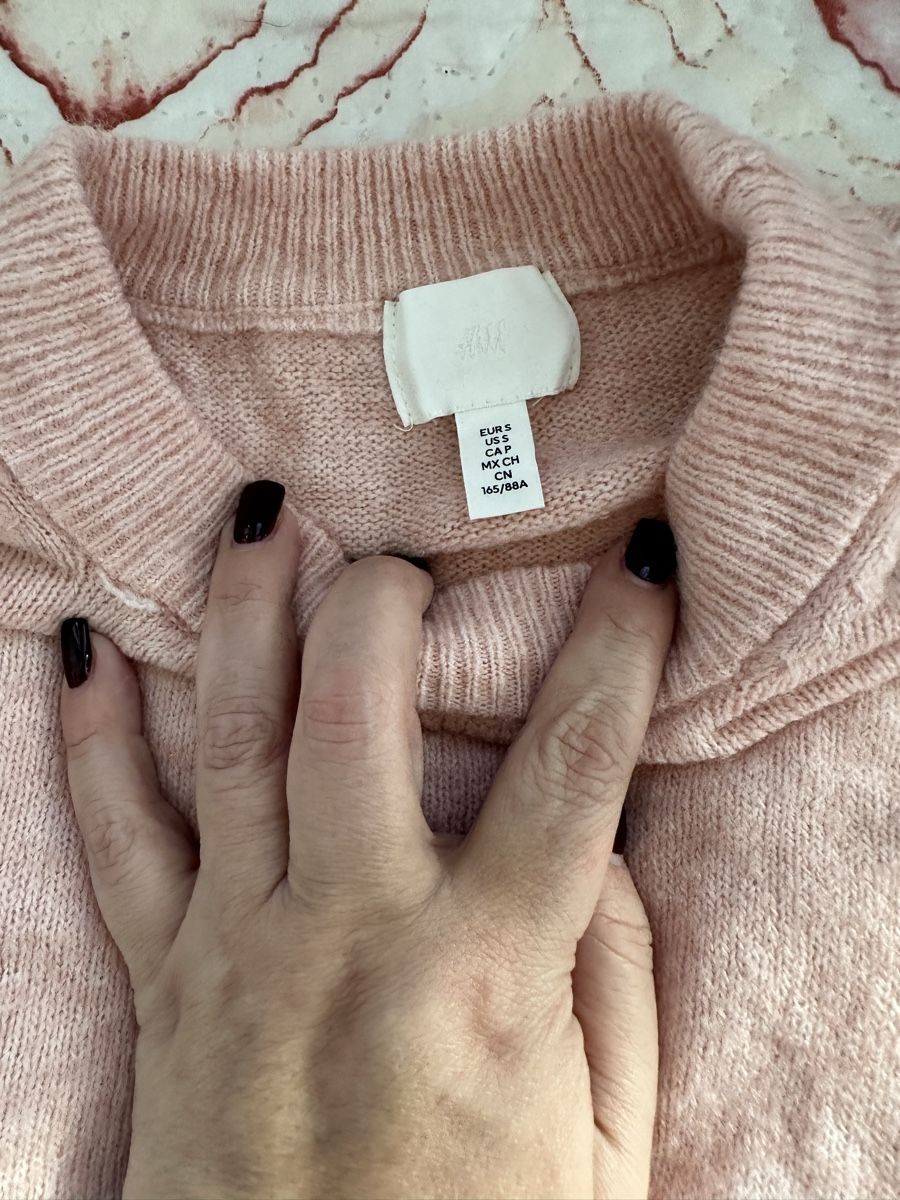 H&M Maglioni & Felpe: Pink sweater H&M S – Usato da Mendrisio venduto da ketolin 1