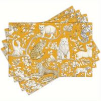 Platzset Set Exotik Tiere NEU / 4 Stück 💛