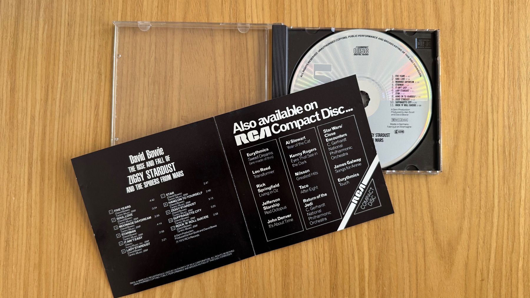 CD: David Bowie – Ziggy Stardust – Usato da Fällanden venduto da Escheli 3