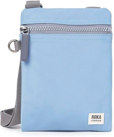 ROKA London Chelsea Pocket Sling Bag Handytasche Retro Blue