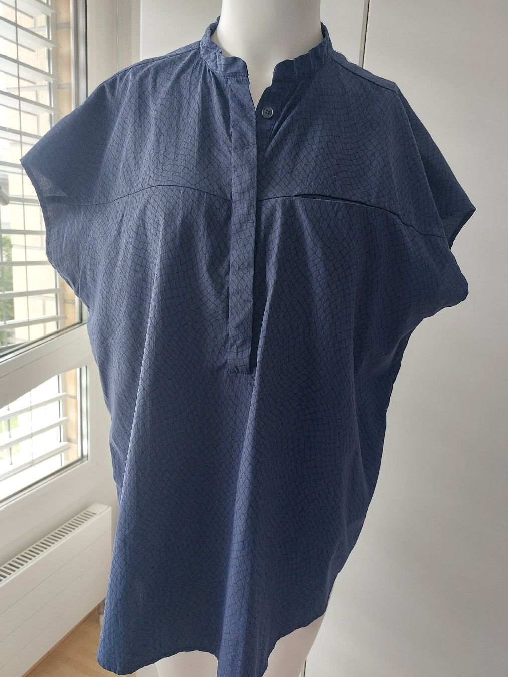 Mammut Camicette: Mammut Hemd Gr.XL,  Blau-schwarz mit Muster  – Usato da Thun venduto da Alexanna 6