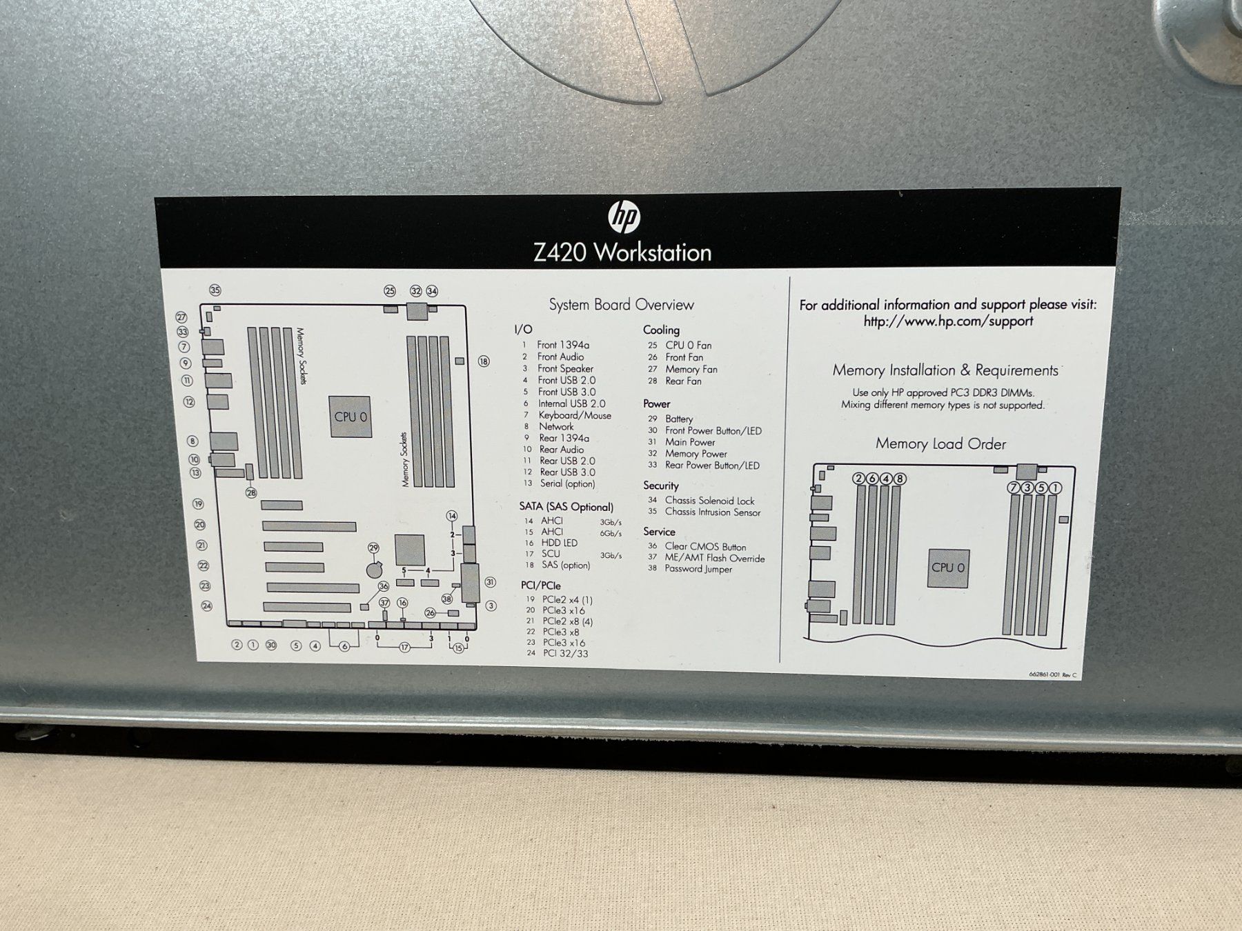 Hewlett Packard PC: HP Z420 Computer Tower Workstation mit NVIDIA NVS 810 GPU – Usato da Richterswil venduto da Restwert_Richterswil 9