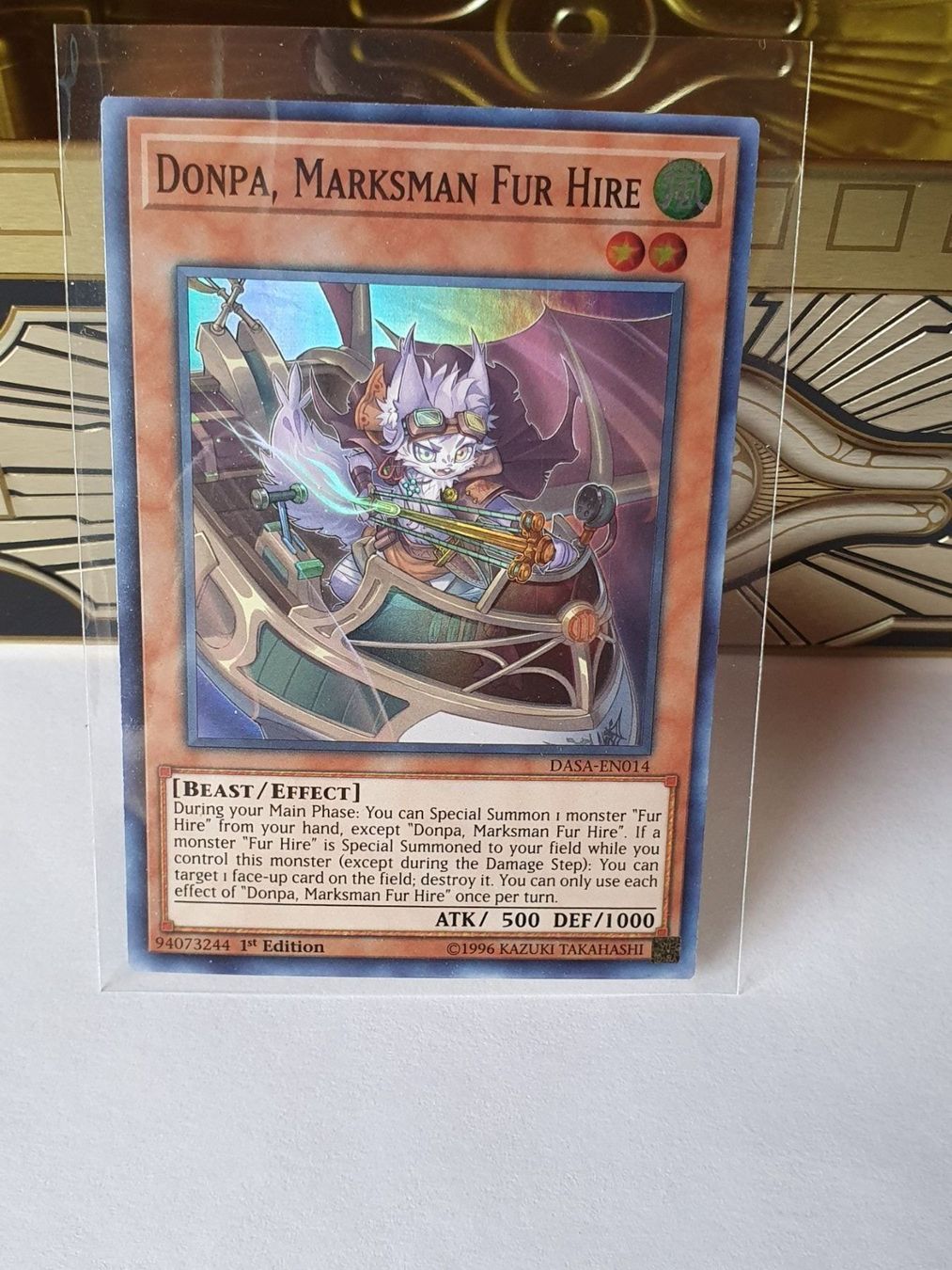 Yugioh Cartes à collectionner: Donpa Marksman fur Hire Super Rare – D'occasion à Oberdorf BL par BaldenEagle