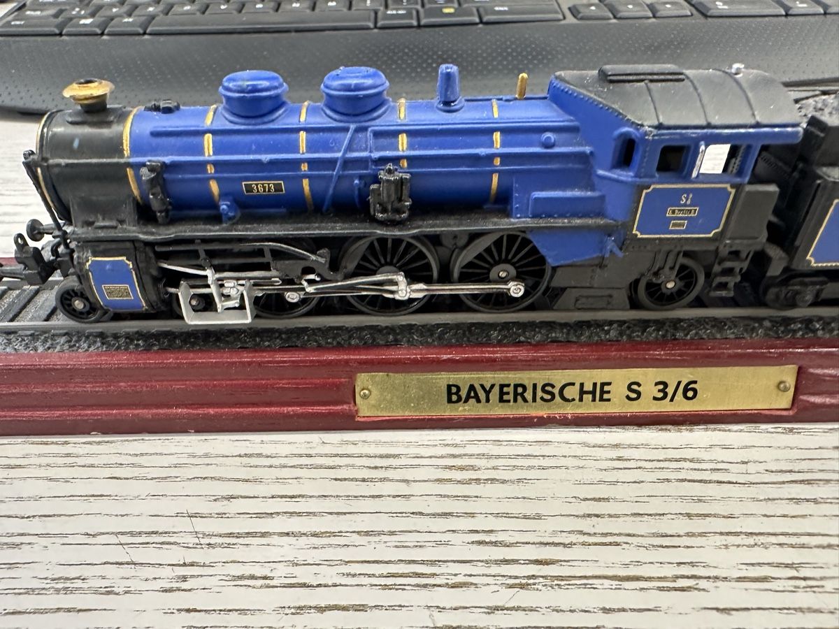 Modellini di ferrovie: Atlas Standmodell K.Bay.Sts.B. S3/6 – Usato da Lupsingen venduto da New-Haven