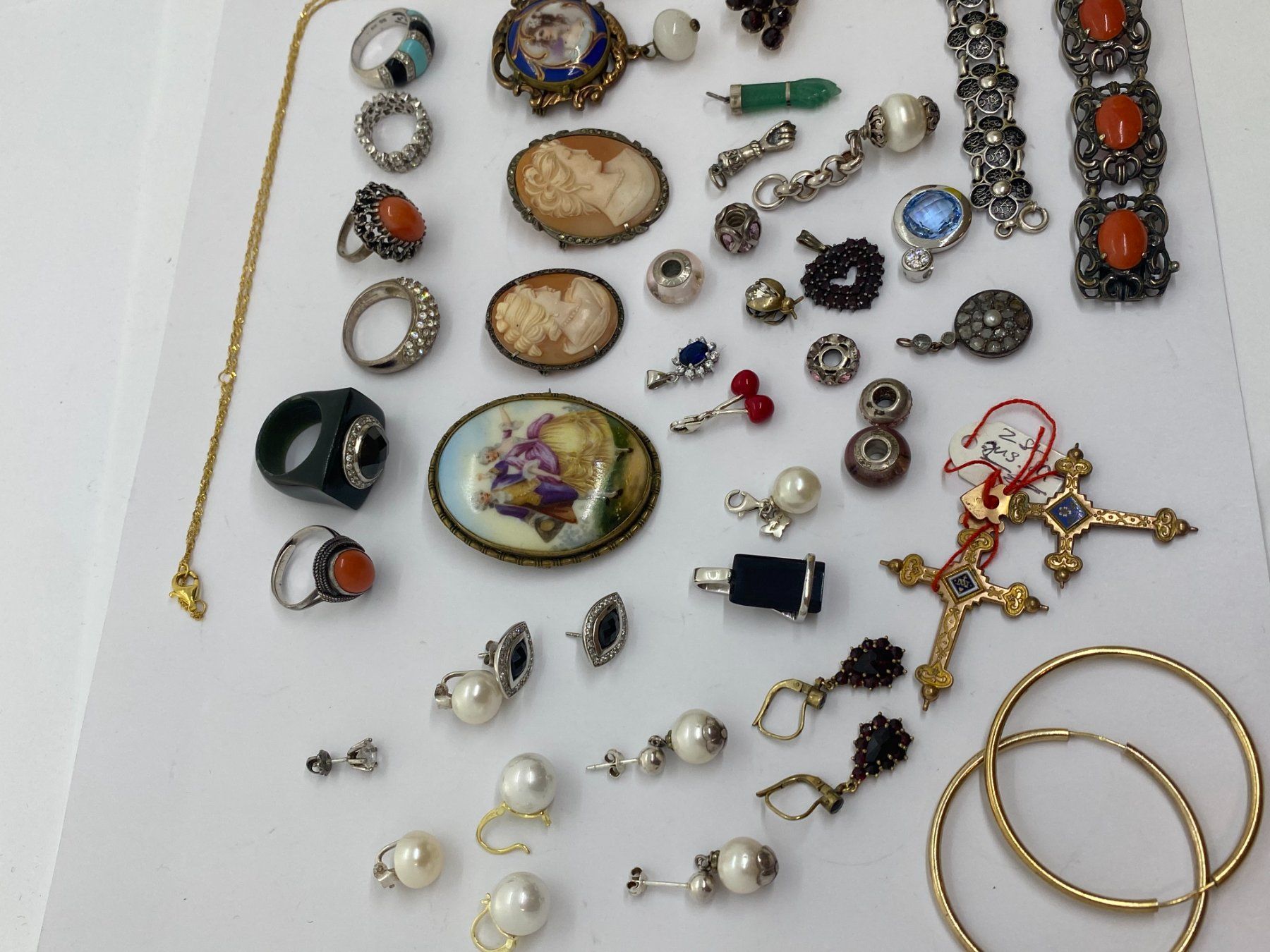 Altri gioielli: LOT Antik/alter Schmuck Silber /i427 – Usato da Bern venduto da JMsoehne1987 9