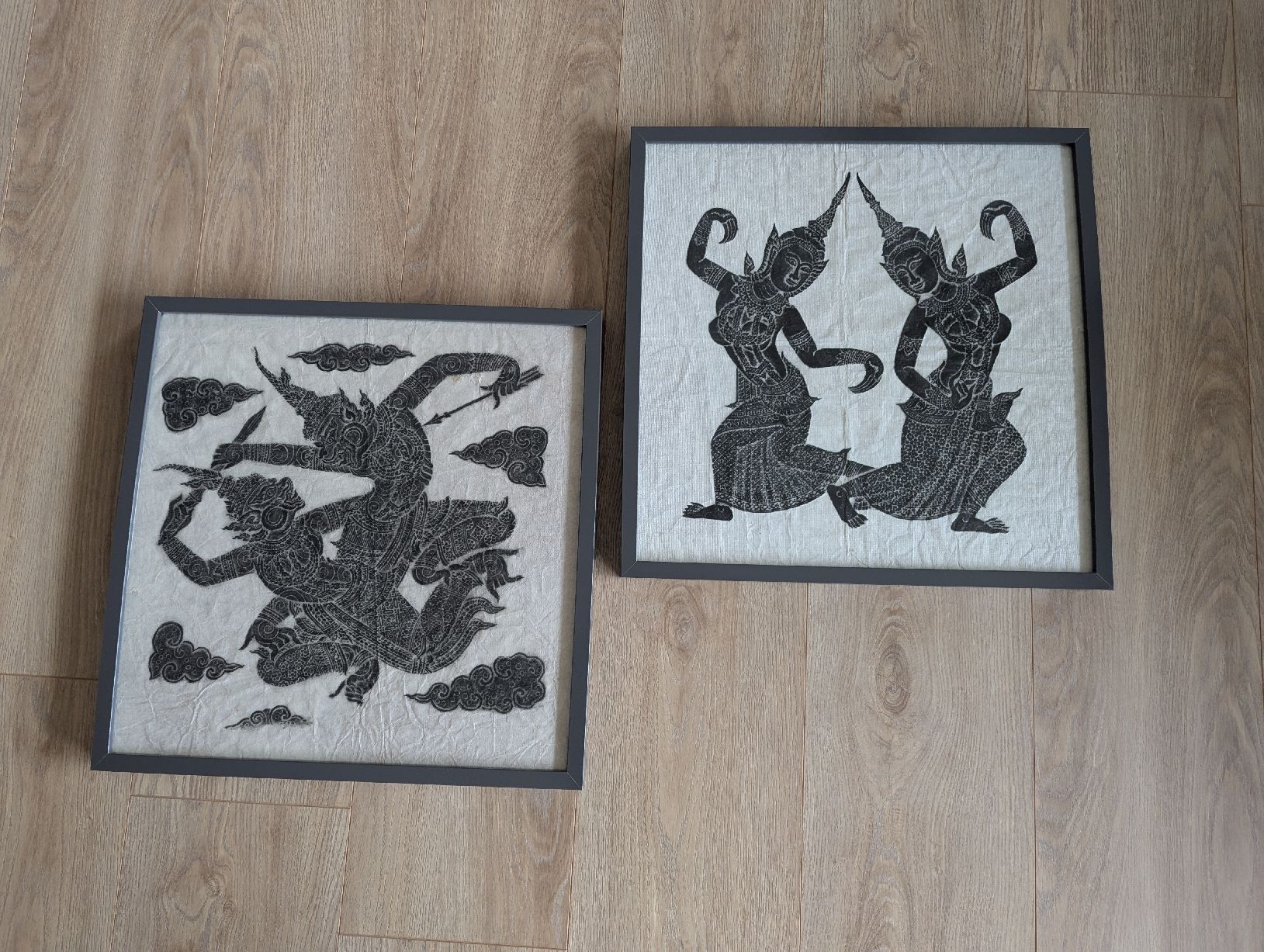 Tableaux: 2 Bilder mit Rahmen – D'occasion à Arlesheim par han_2m8r