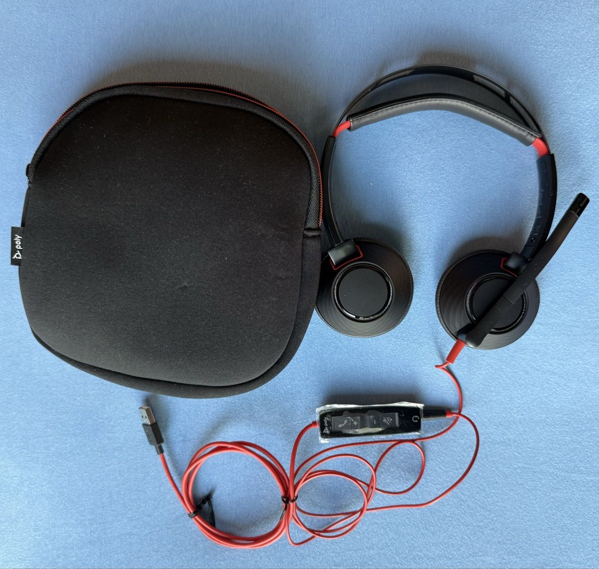 Kopfhörer:     Poly Blackwire 5220 USB Headset mit Mikrofon – Neu (gemäss Beschreibung) aus Zürich von DmKa