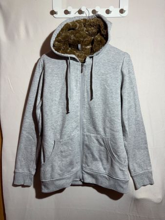 Süsse Kapuzenjacke mit Fell von Fishbone Gr. M