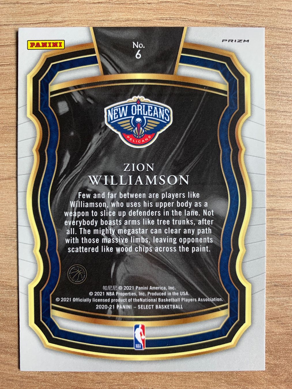 Cartoline: NBA Zion Williamson RED FLASH PRIZM Select 20/21 – Usato da Netstal venduto da Clutch79Cardz 1