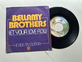 BELLAMY BROTHERS tolle Single Let your love flow France diff