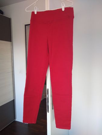 Calzedonia Red Skinny Jeans, Size M