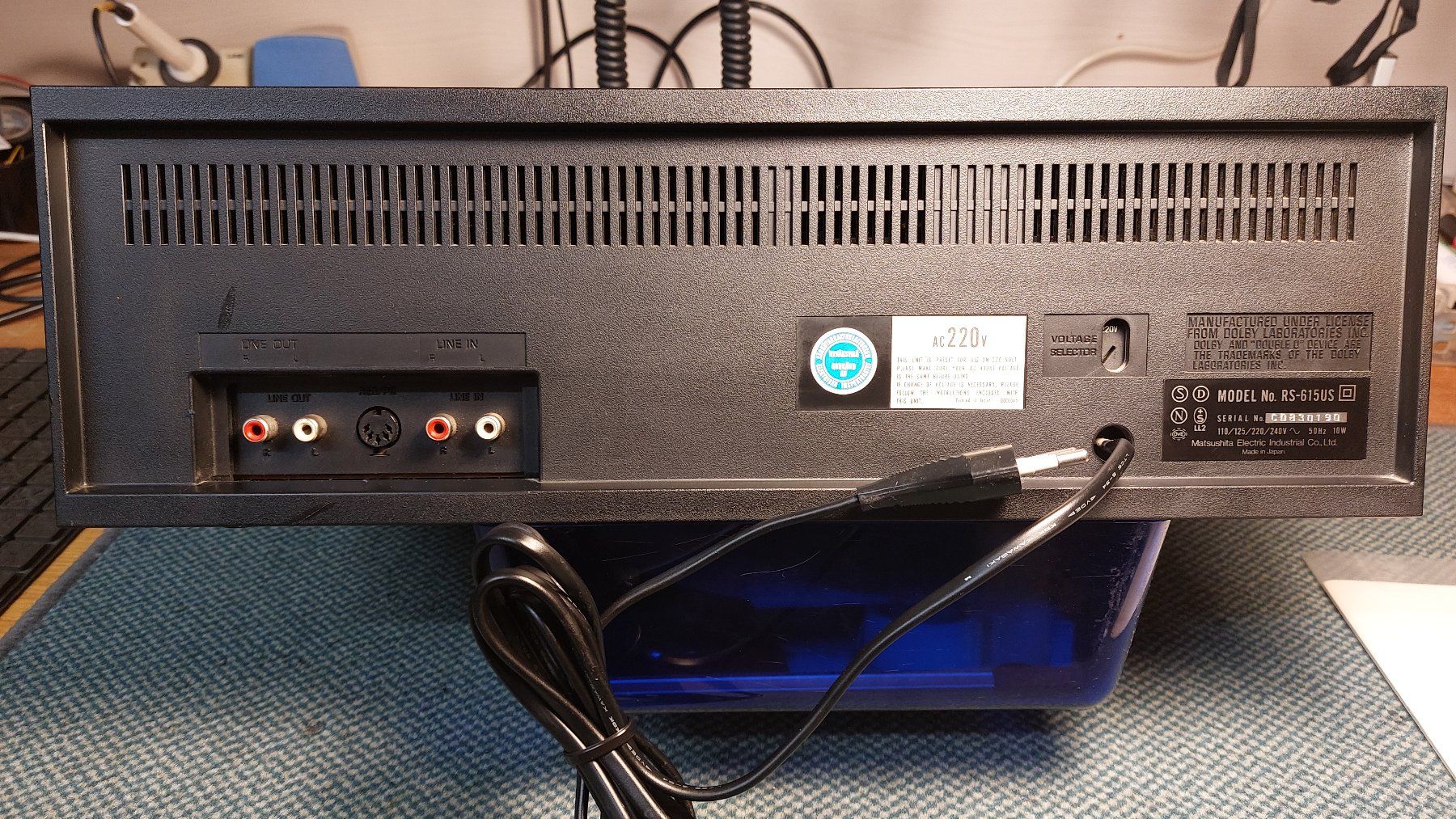 Technics Aufnahmegeräte: TAPEDECK TECHNICS-RS615-US           (Defekt) – Gebraucht aus Rickenbach LU von ahaifisch 3