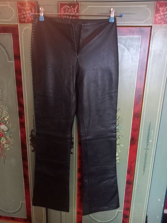 Lederhose bootcut best sale