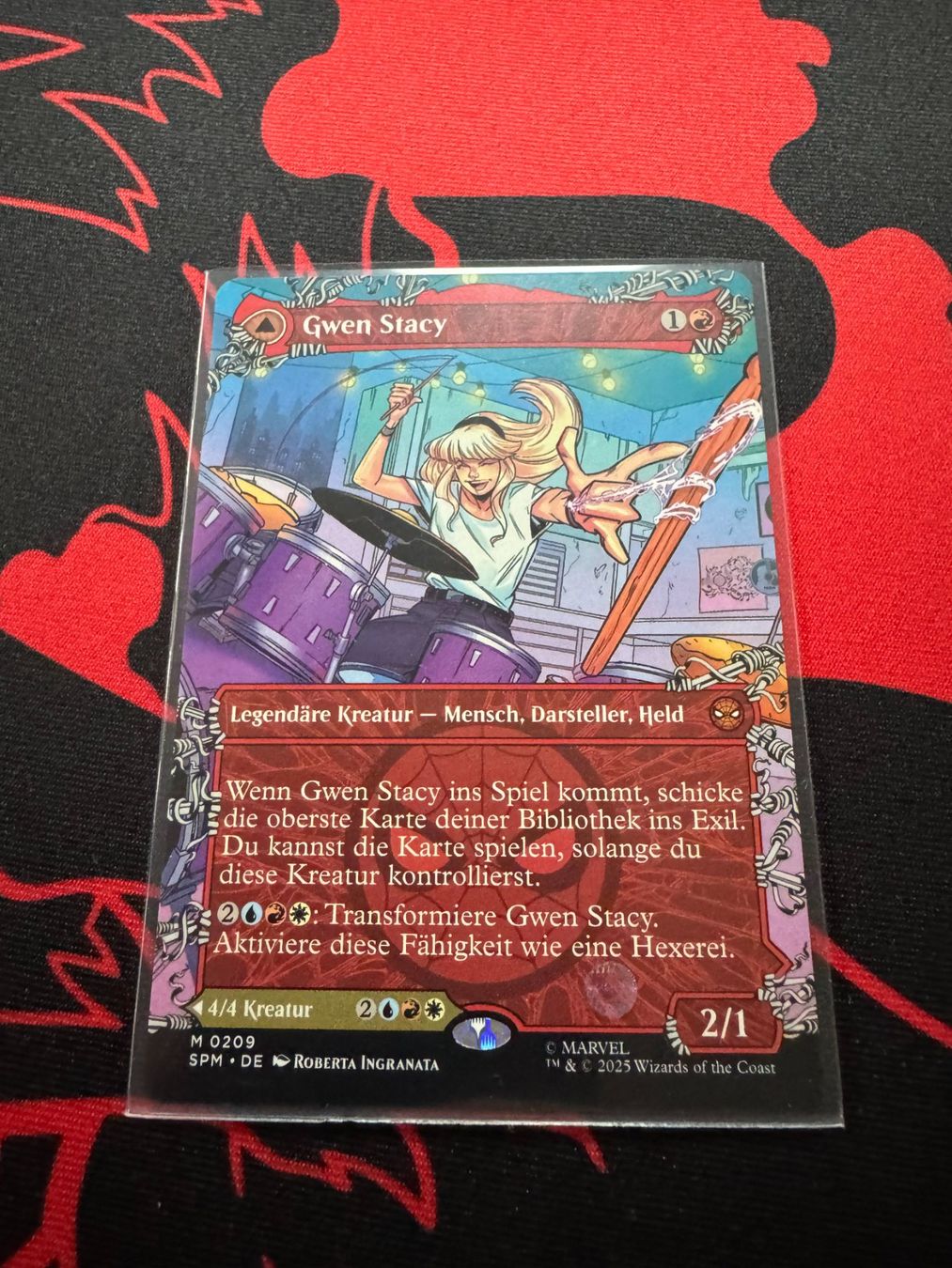 Magic The Gathering Cartes à collectionner: Gwen Stacy // Ghost-Spider (V.2) - SPM - Magic – Neuf (Voir description) à Bülach par Pfrenzel