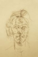 Alberto Giacometti, Vintage Lithographie - 1963