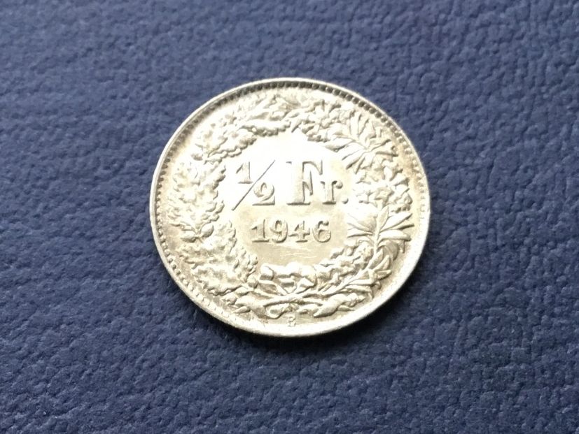 Tutti le monete: 50 Rappen 1946 – Usato da St. Margrethen SG venduto da alfapeugeot10