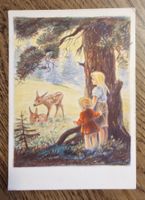 Pro Juventute  Waldwiese 1957, H. Klöckler z. Fam. Leemann