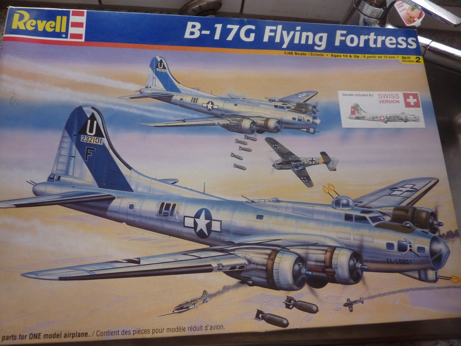 Kit di modellismo & Modellini statici: B-17G SWISS VERSION – Nuovo e nell'imballaggio originale da Balsthal venduto da bouteliee