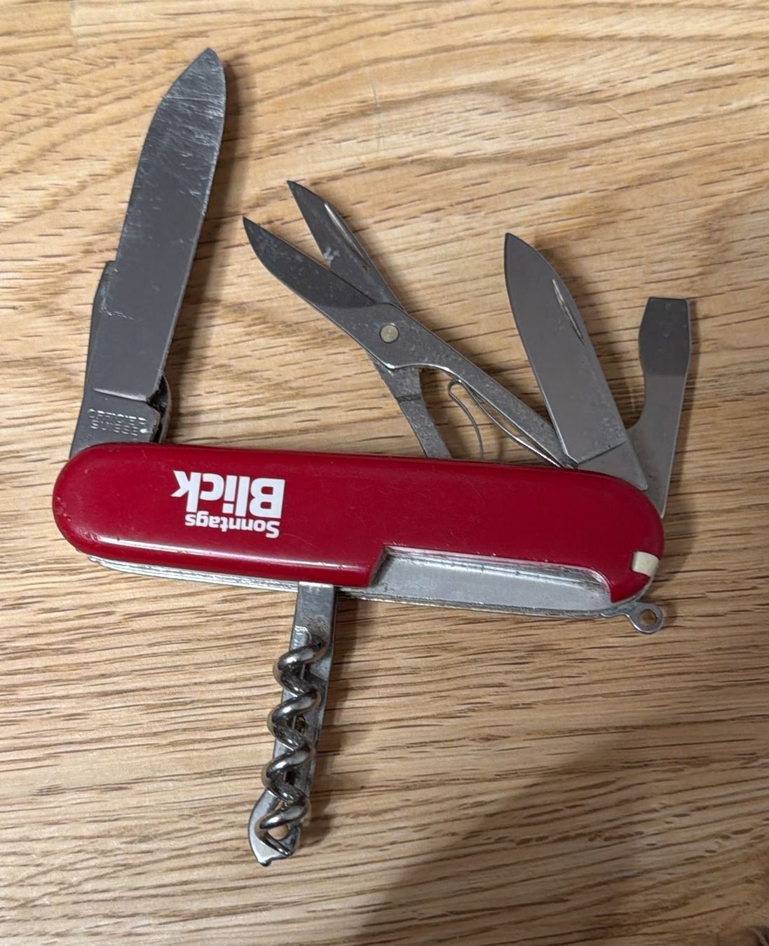 Victorinox Coltelli tascabile: VICTORINOX SACKMESSER SONNTAGS BLICK – Usato da Zürich venduto da Frei-Occasionen 4