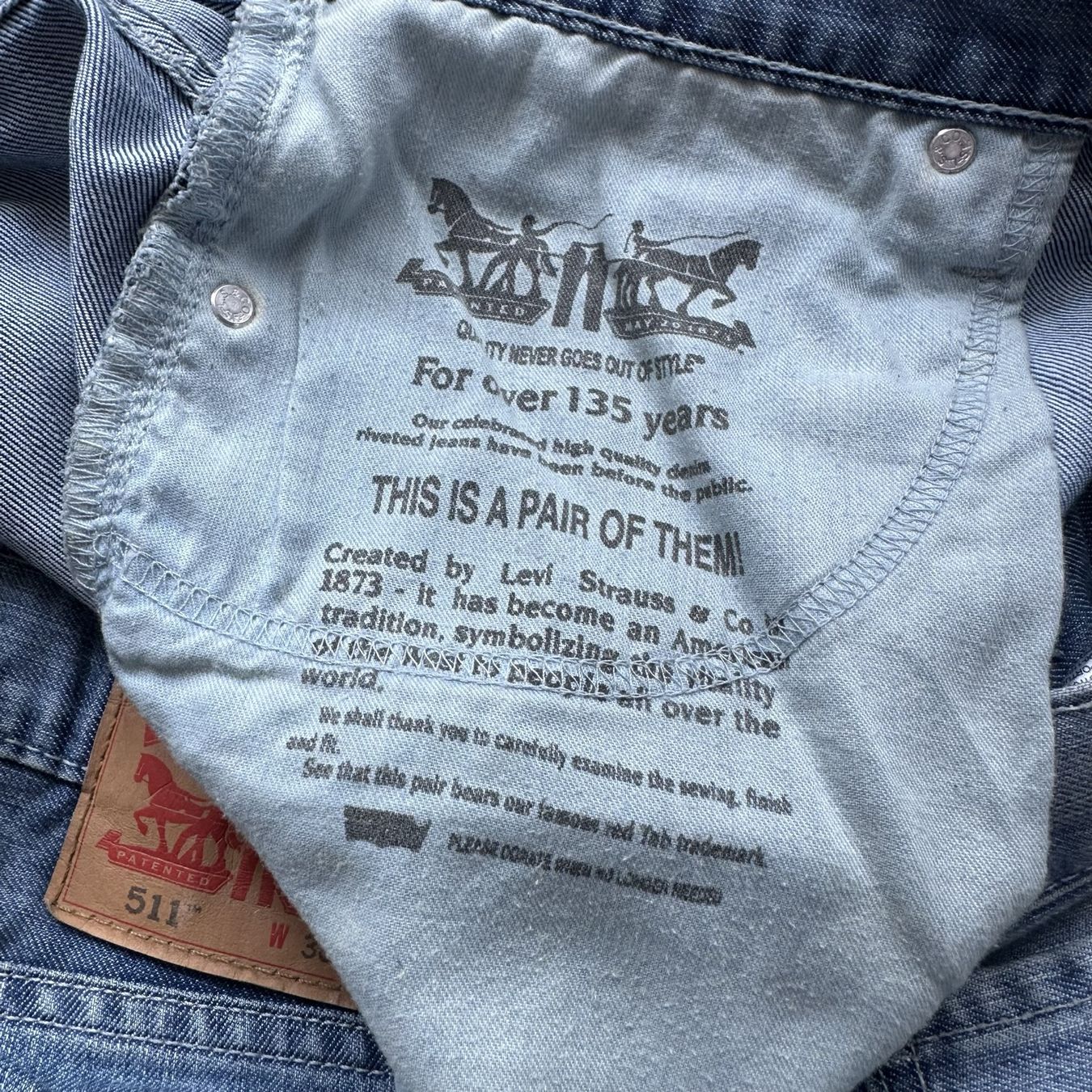Jeans: Levi's 511 Jeans Gr. 36×32 – Usato da Luzern venduto da nnamfuak 3