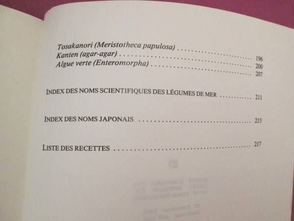 Libri: Les légumes de mer – Usato da Neuchâtel venduto da Dualseele 6