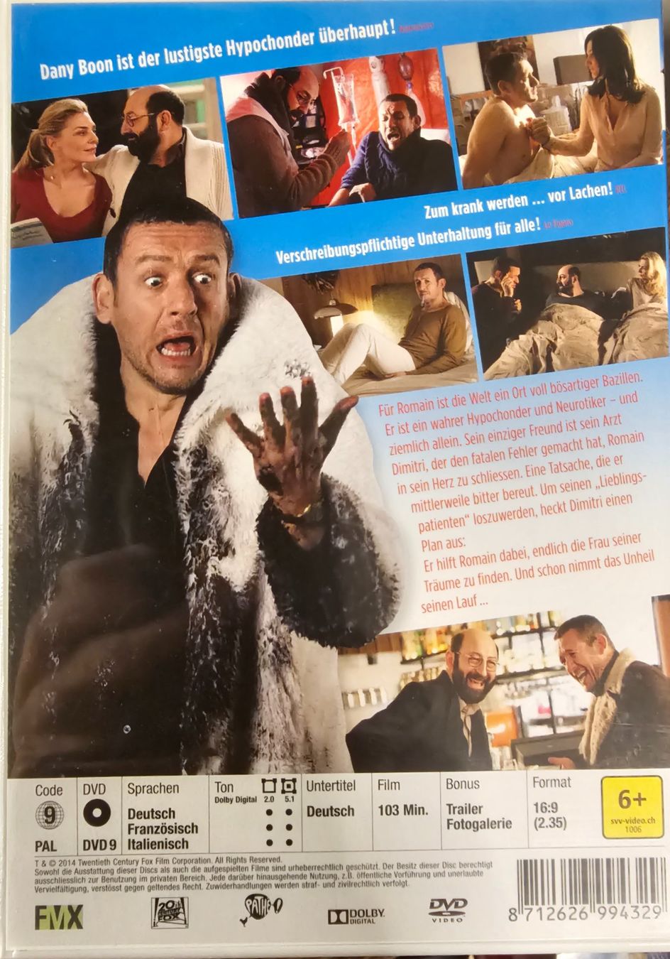 Alle DVDs: Super Hypochonder – Gebraucht aus Wahlen b. Laufen von Cg10 1